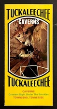 1970s Tuckaleechee Caverns Townsend TN Smokies Mtns Cave Vintage Travel Brochure