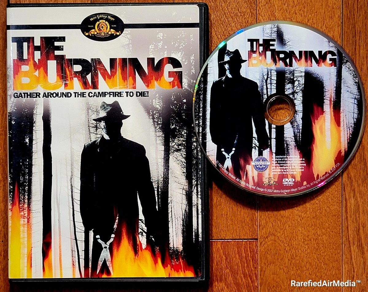 The Burning (DVD, 2007) Horror *RARE* OOP Cropsy - Tom
