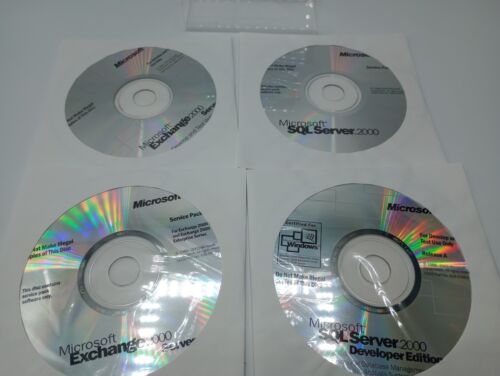 Microsoft .net Enterprise Servers 11 Disc set w/6 Keys - Win 2000 - Pre-owned - Picture 4 of 8