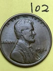 1924-D LINCOLN WHEAT CENT, "FINE" CONDITION, Low Mintage DATE, #102