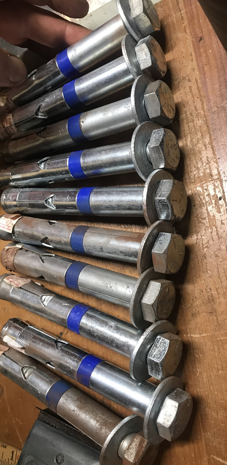 Rawl Lok/Bolts Concrete Anchors 3/4" X 53/4", 10pc NOS eBay