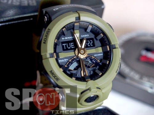 Casio G-Shock Big Case Dual Coil Punching Pattern Men's Watch GA-500P-3A  4549526135620 | eBay