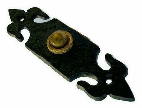 Door Bell Push Button Chrome, Brass, Satin Chrome, Black Antique Bell Push - Picture 10 of 11