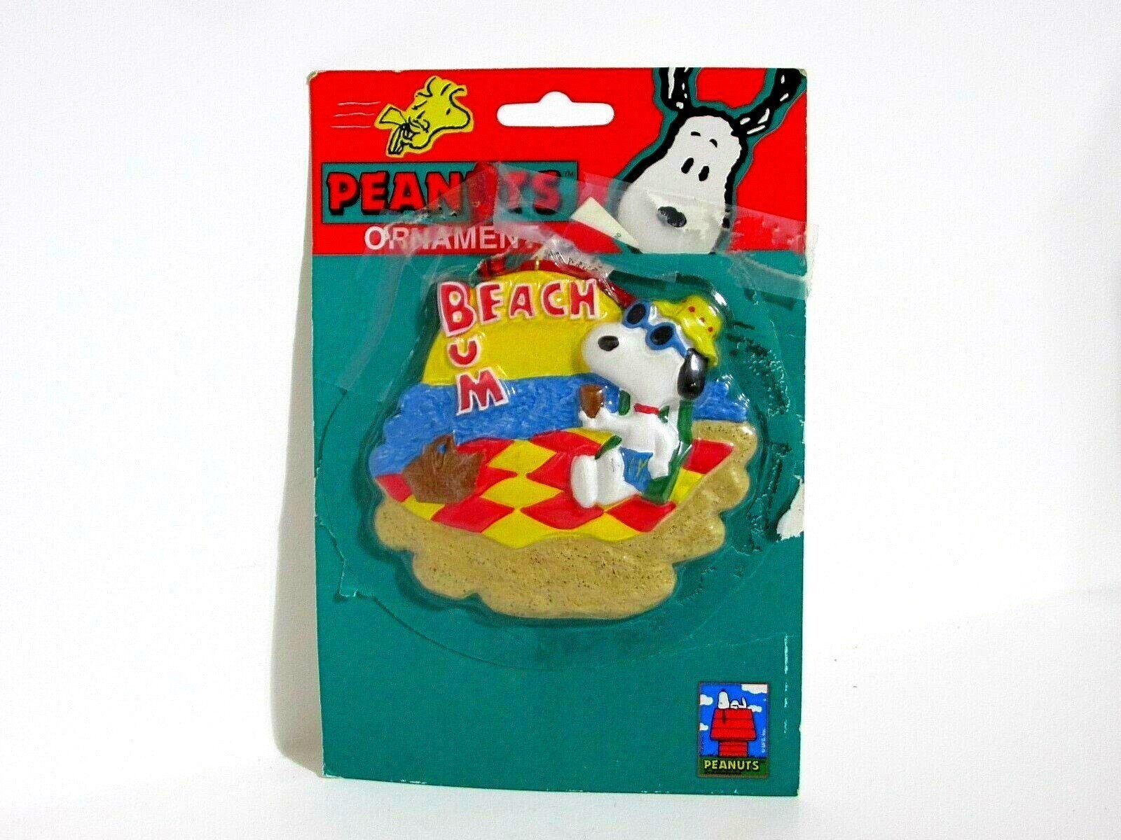 SNOOPY & CHARLIE BROWN PEANUTS CHRISTMAS ORNAMENT FIGURINE BY KURT ADLER