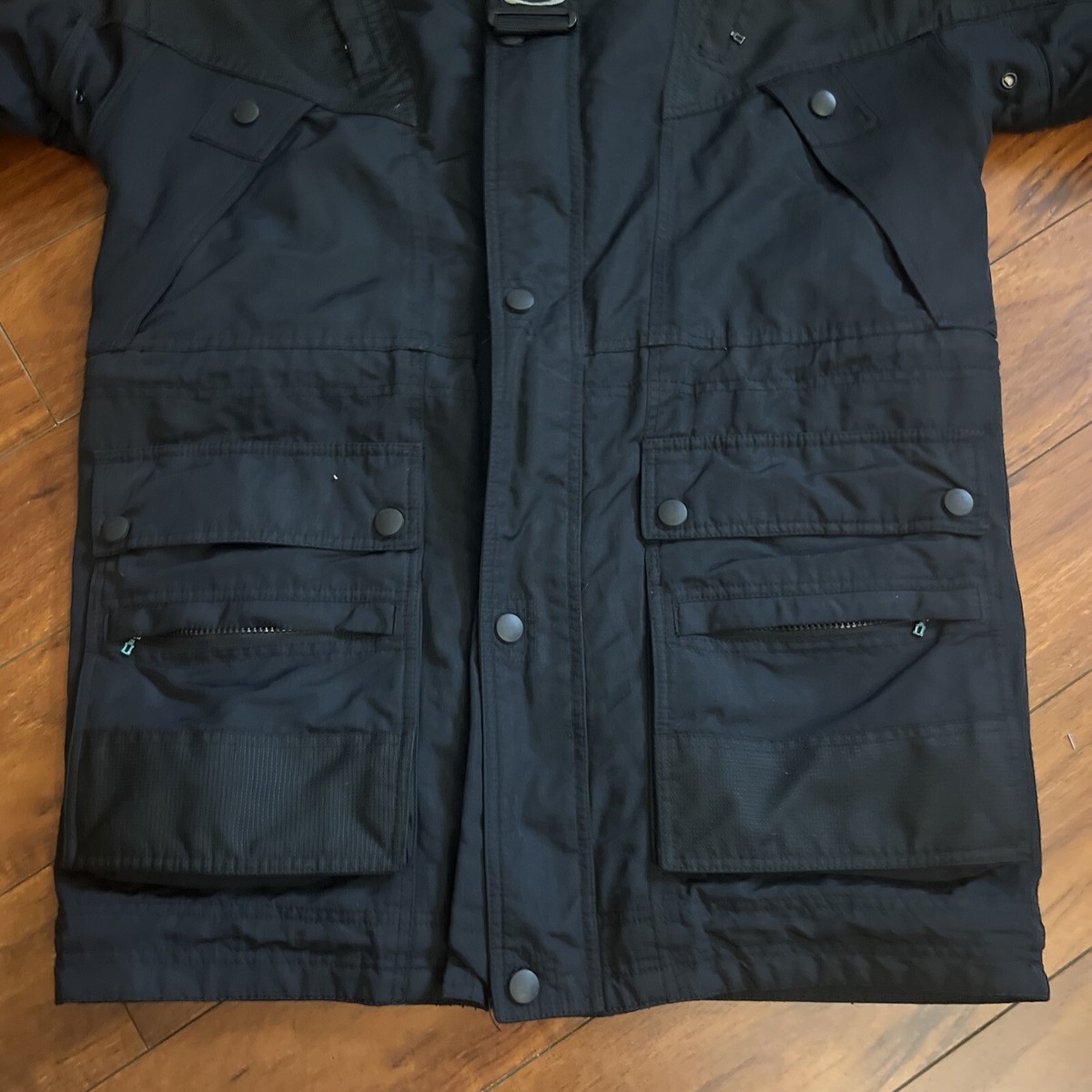 RARE 90s Oakley G Software Tech Utility Nylon Jacket Black RARE 90s Oakley G Software Tech Utility Nylon Jacket Black