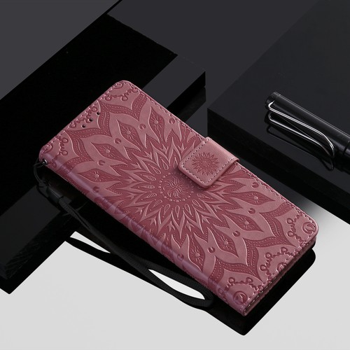 Retro Embossing PU Leather Wallet Case Phone Cover for Samsung S20 FE A23 4G A03 - Picture 2 of 20