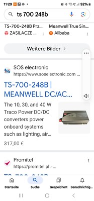 Mean Well TS-700-248B off-grid inverter 48v to 230v pure sinewave 