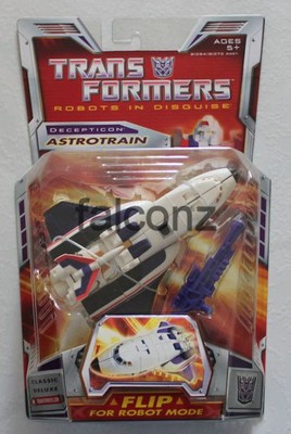 Transformers Robots In Disguise Astrotrain Classic Deluxe Figure MISP Brand New