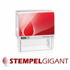 Colop® Printer 40 - 59x23mm - 6 Zeilen - inkl. Stempelplatte von STEMPELGIGANT