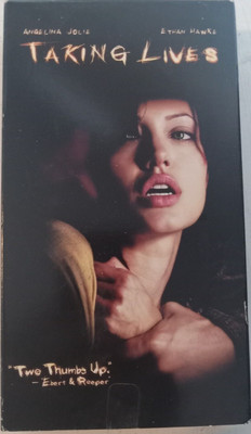 Taking Lives VHS Angelina Jolie Warner Home Video Former Rental