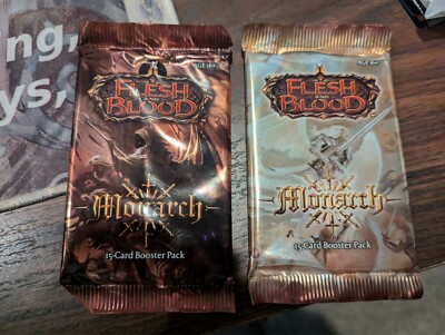 Monarch Booster Pack Flesh and Blood SEALED 1st First Monarch Booster Pack Flesh and Blood SEALED 1st First