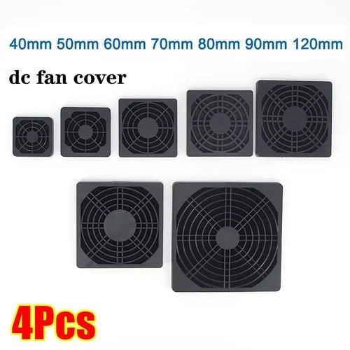 4Pcs Cleaning Case Fan Dust Filter Guard Grill Protector Fams Dustproof Cover
