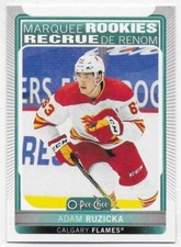 2021-22 O-Pee-Chee #650 Adam Ruzicka RC - Calgary Flames
