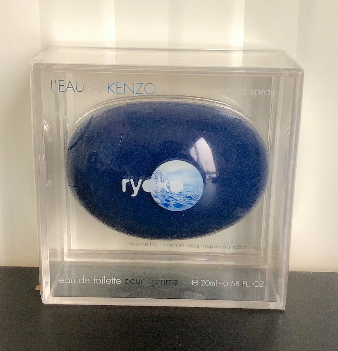 KENZO L'EAU PAR KENZO POUR HOMME 20ml EAU DE TOILETTE TRAVEL SPRAY RARE  2008 WOW