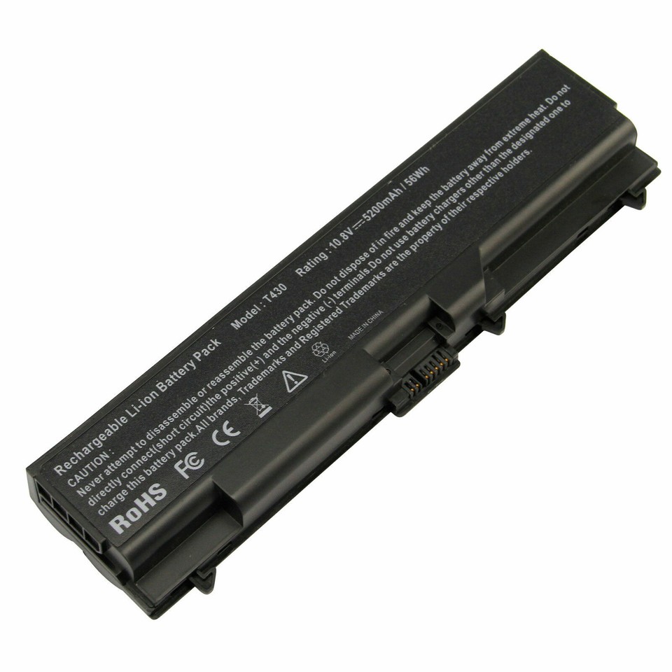 Batteria Lenovo ThinkPad T530 2430 4000 MAh Per Un Portatile IBM, Lenovo