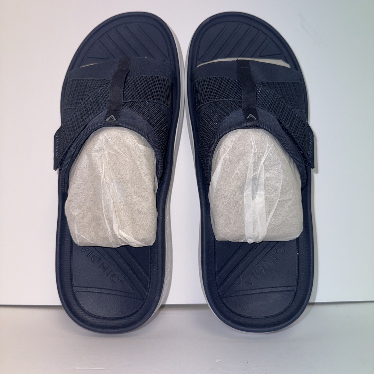 Vionic Unisex Rebound Sandals - Navy - Men display picture 1