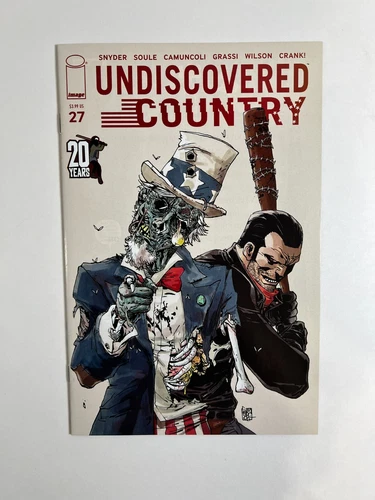Undiscovered Country #27 Giuseppe Camuncoli TWD 20th Anniversary Team Up Variant