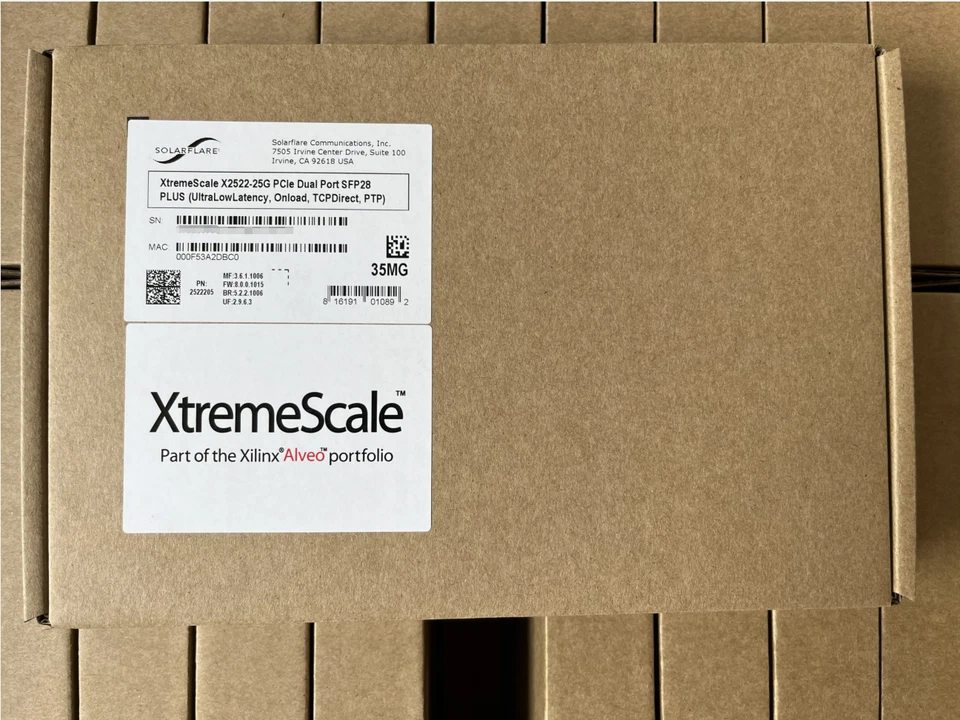 F/S X2522-25G-PLUS Solarflare XtremeScale Dual-port 10/25GbE Adapter - Image 2 of 2