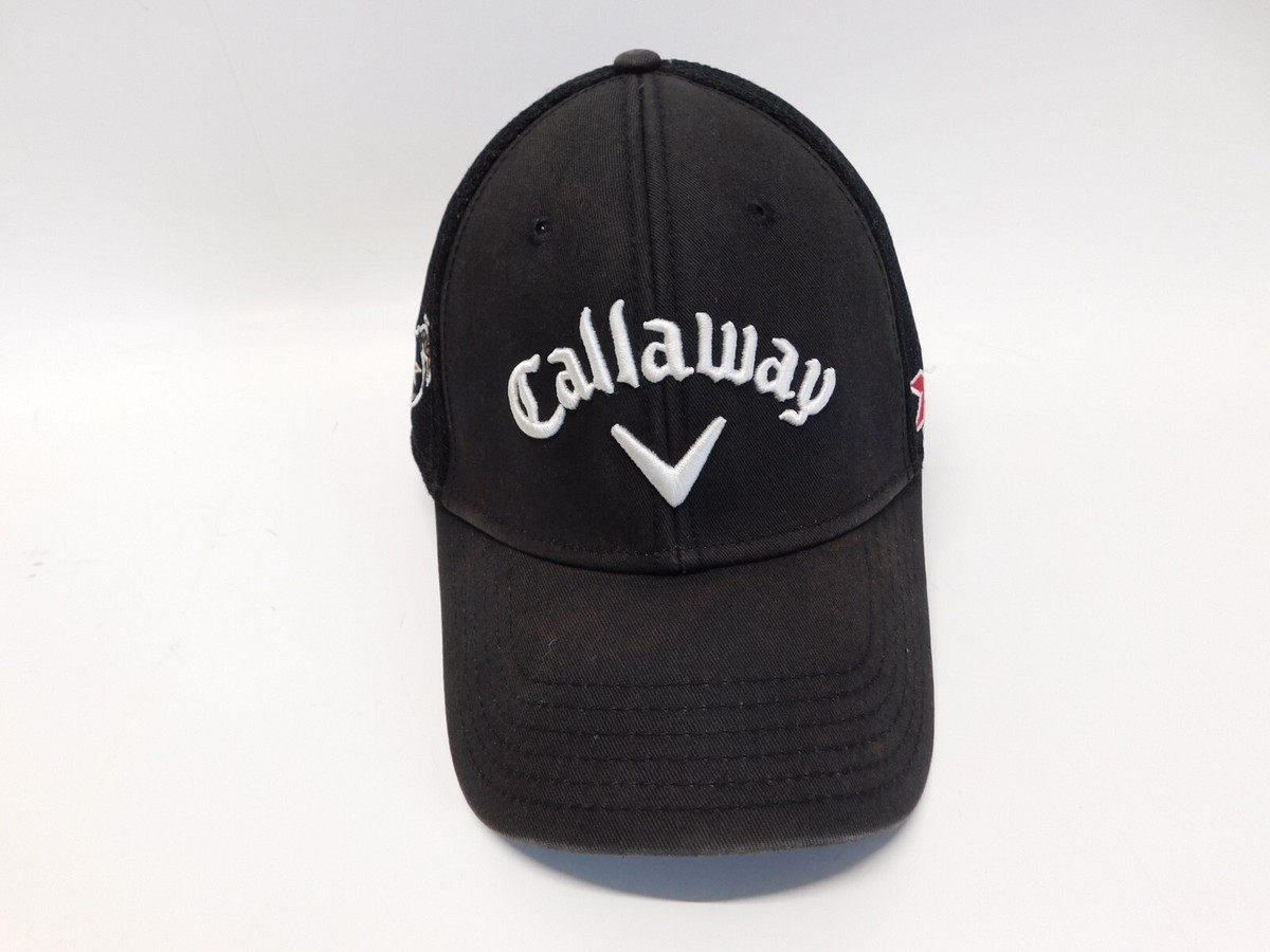 Callaway Hat Baseball Cap Golf Faded Black M/L Odyssey XSHOT