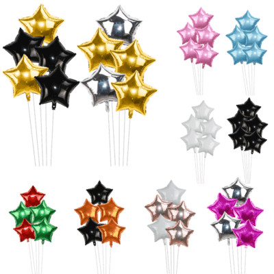 18'' Foil Stars Balloons Party Decorations Bulk Balloons Lot  Helium Graduation