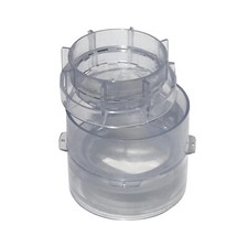 4 Inch Pool Deck Drain cover for new construction. Color - Clear
