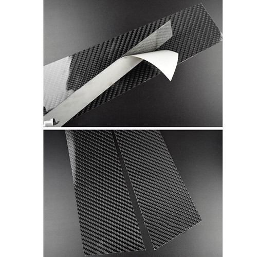 6PCS Fit For Range Rover Sport L494 14-22 Window Pillar Posts Carbon Fiber Type - Picture 9 of 13