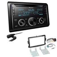 Pioneer Autoradio CD Bluetooth USB Einbauset FüR Dacia Logan Ab 2013 Piano Black