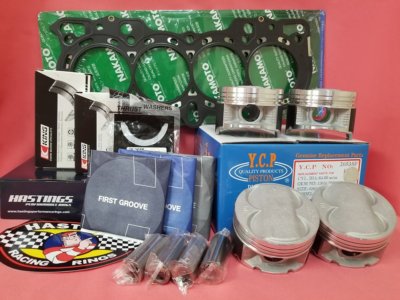 Honda CRV B20 forged pistons and rods 84mm CR 9:1 B20B turbo Honda CRV B20 forged pistons and rods 84mm CR 9:1 B20B turbo