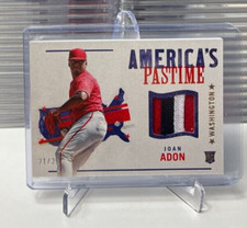 2022 Chronicles - AMERICA'S PASTIME - JOAN ADON - JERSEY PATCH RC #21/25