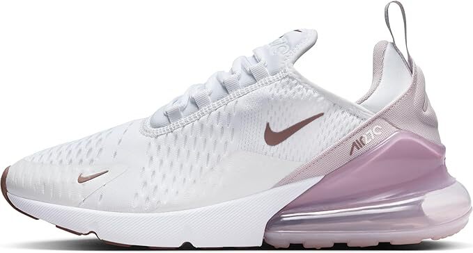 Женские кроссовки Nike Air Max 270 Белый/Платиновый фиолетовый (AH6789 120) - 8