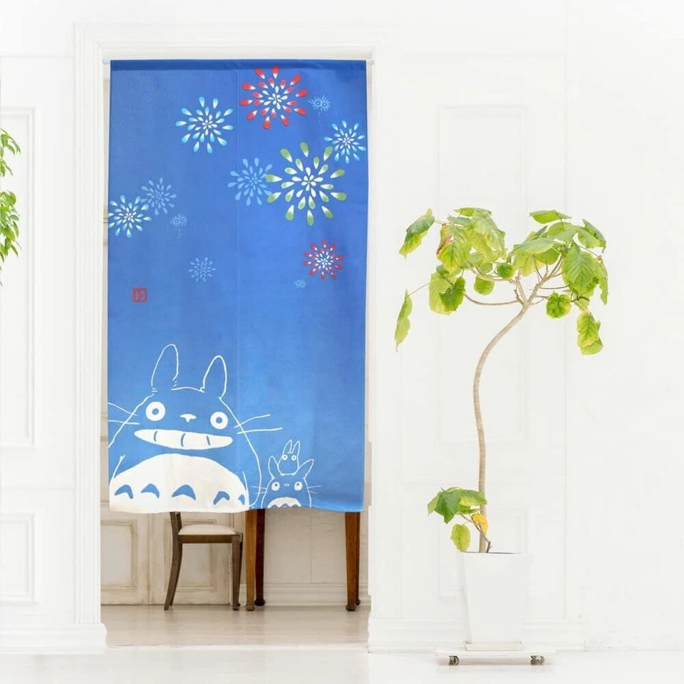 Japanese Noren "My Neighbor Totoro" Curtain 33.5" x 59" Studio Ghibli Tapestry - Image 4 of 4