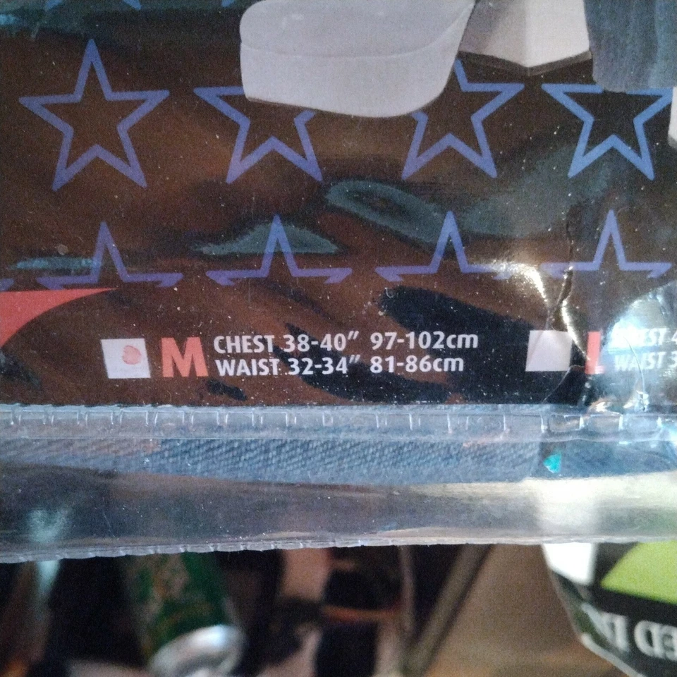 Pantalones de retazos y camisa de estampado múltiple años 70 Dude 2 piezas para hombre Foto 4 de 4