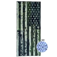 Oversized 72 35 Camo Patchwork Tiger Stripe USA Flag Microfiber Beach Towel