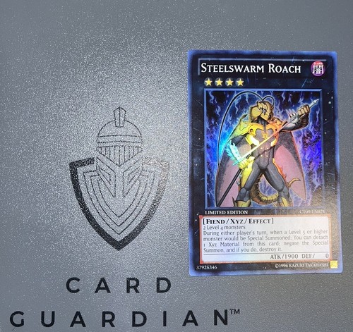 Yu-Gi-Oh! "Steelswarm Roach" | CT09 | Super Rare | Limited Near Mint - Bild 1 von 3