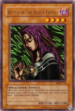 Yu-Gi-Oh Witch of the Black Forest MRD-116 Metal Raiders Rare | eBay