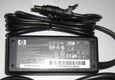 Alimentation HP Compaq V2000 V2100 V2300 65W chargeur de rechange noir