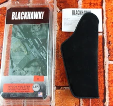 Blackhawk Nylon Inside Pants Holster LH Size 03 For 4-1/2"-5" Large Autos USA
