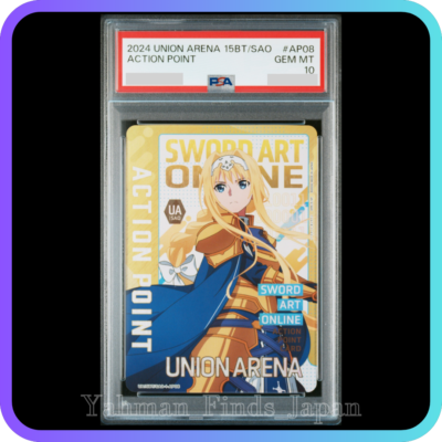 PSA 10 UNION ARENA SAO Alice S Thirty Action Point AP08 PSA 10 UNION ARENA SAO Alice S Thirty Action Point AP08