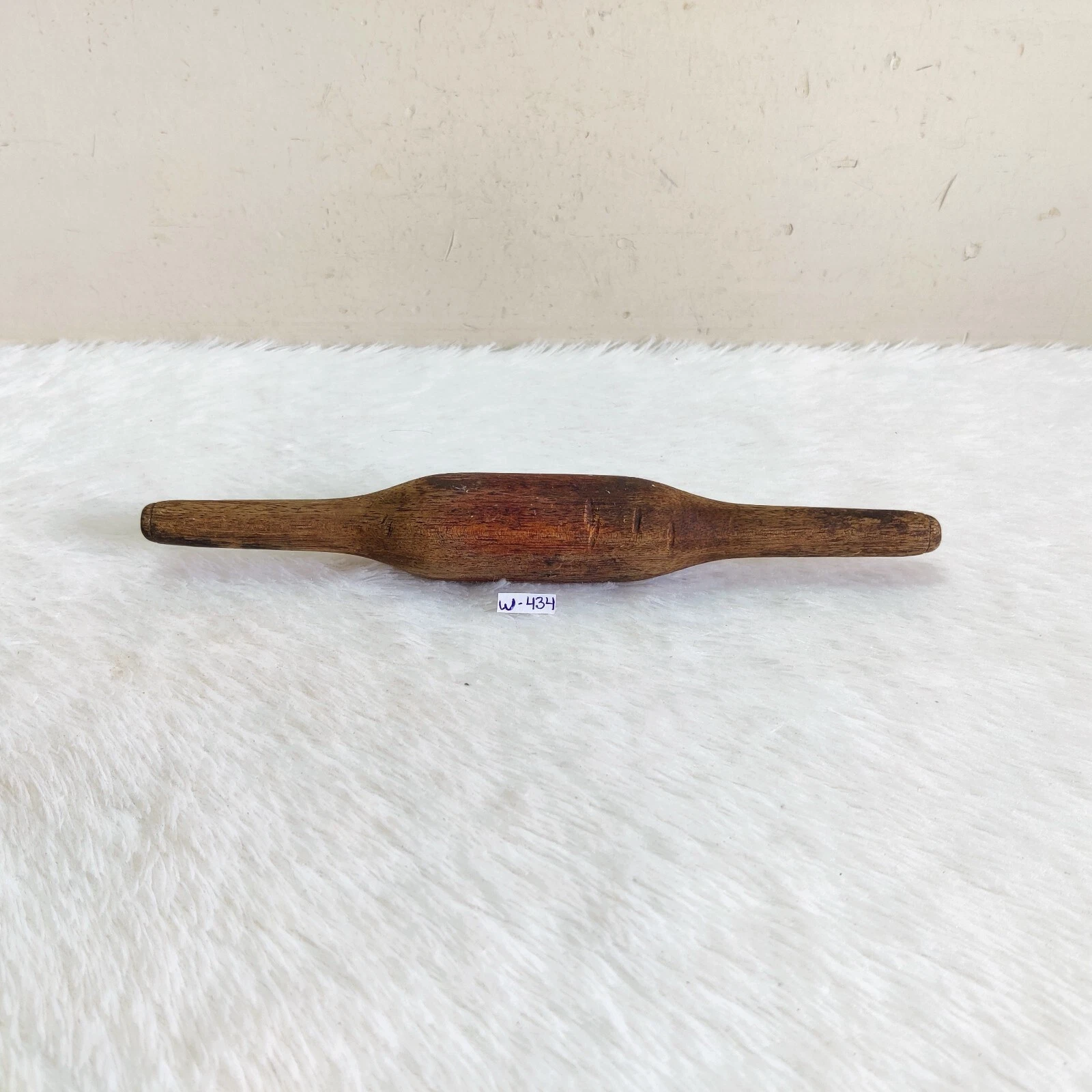 1920s Vintage Tortilla Bread Bakers Wooden Rolling Pin Decorative Props W434
Opens in a new window o