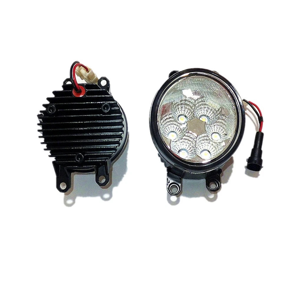 Luces de marcha diurna LED 6500K DRL 18W antiniebla para Toyota Camry RAV4 Lexus etc. Foto 3 de 4