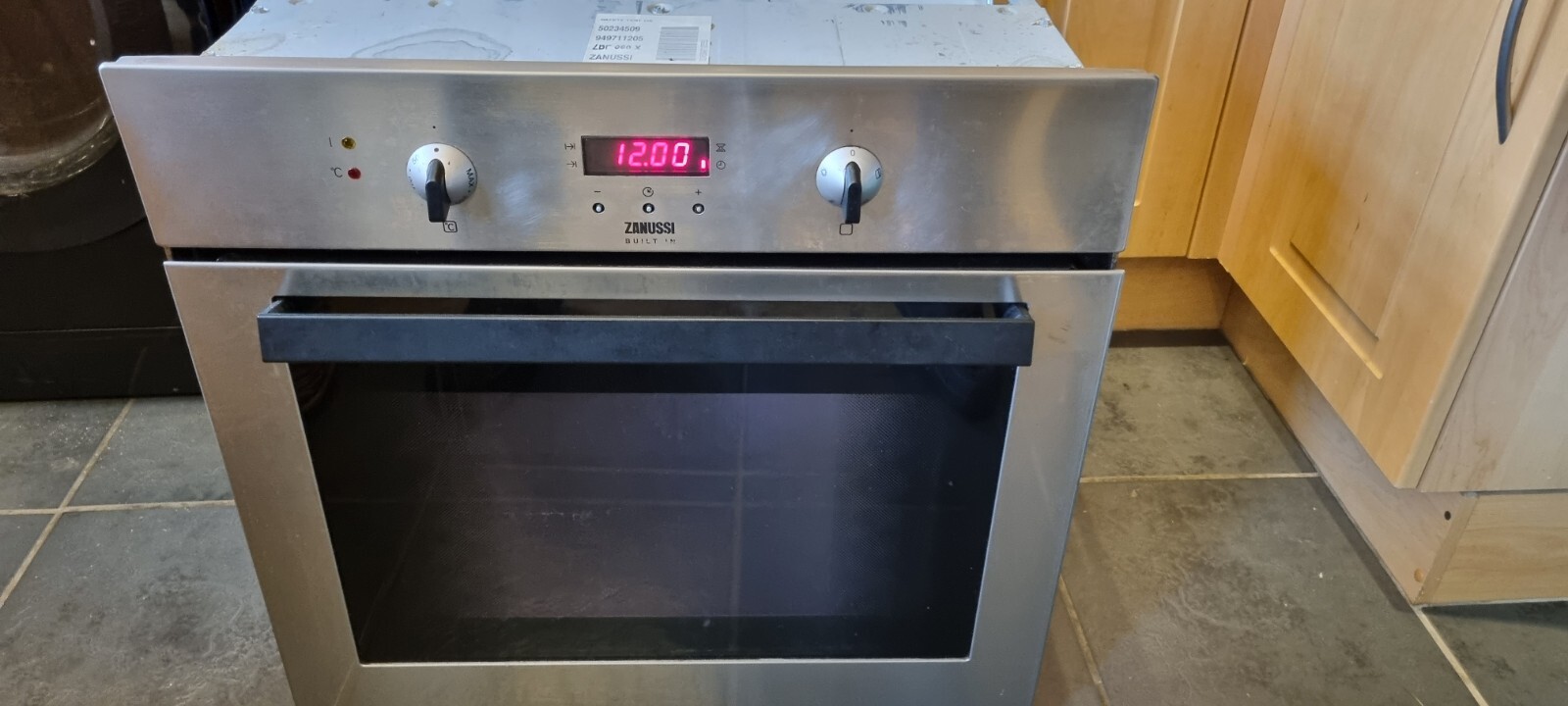 zanussi electric Oven cooker Zbf 360 X Integrated Oven eBay