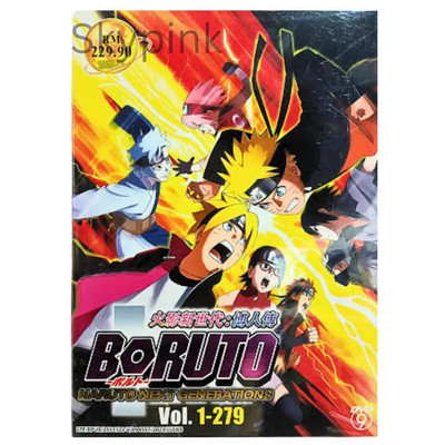 Boruto: Naruto Next Generations Vol.1-293 Anime DVD English Subtitle &Dubbed