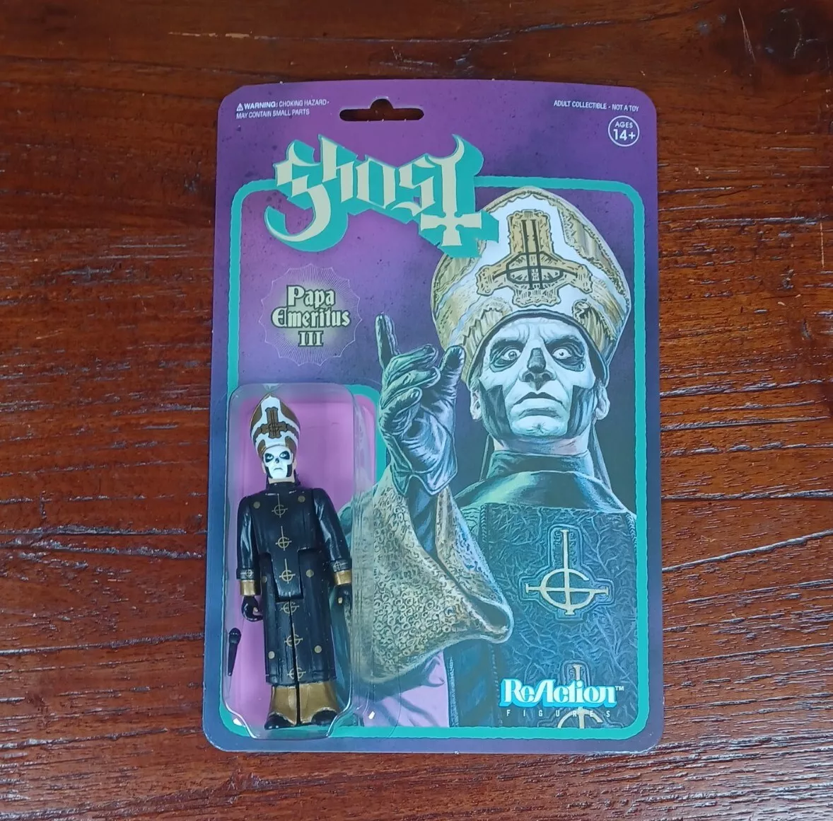  Super7 ULTIMATES! Ghost Papa Emeritus III - 7 Ghost Action  Figure with Accessories Heavy Metal Collectibles and Retro Toys : Toys &  Games