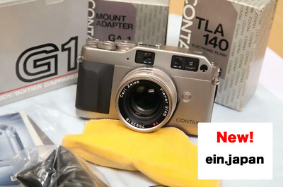 New!] Contax G1 Green Label Film camera 45mm f2 Lens TLA140