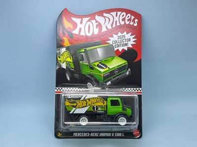 メルセデス・ベンツ・ウニモグU1300 2025年コレクターエディション 88 Mercedes-Benz Unimog U 1300 - Hot Wheels 2025 Collector Edition