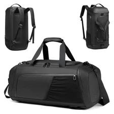 Gym Bag for Men with Shoes Compartment - 40L Duffle Bag for Travel with Wet P...