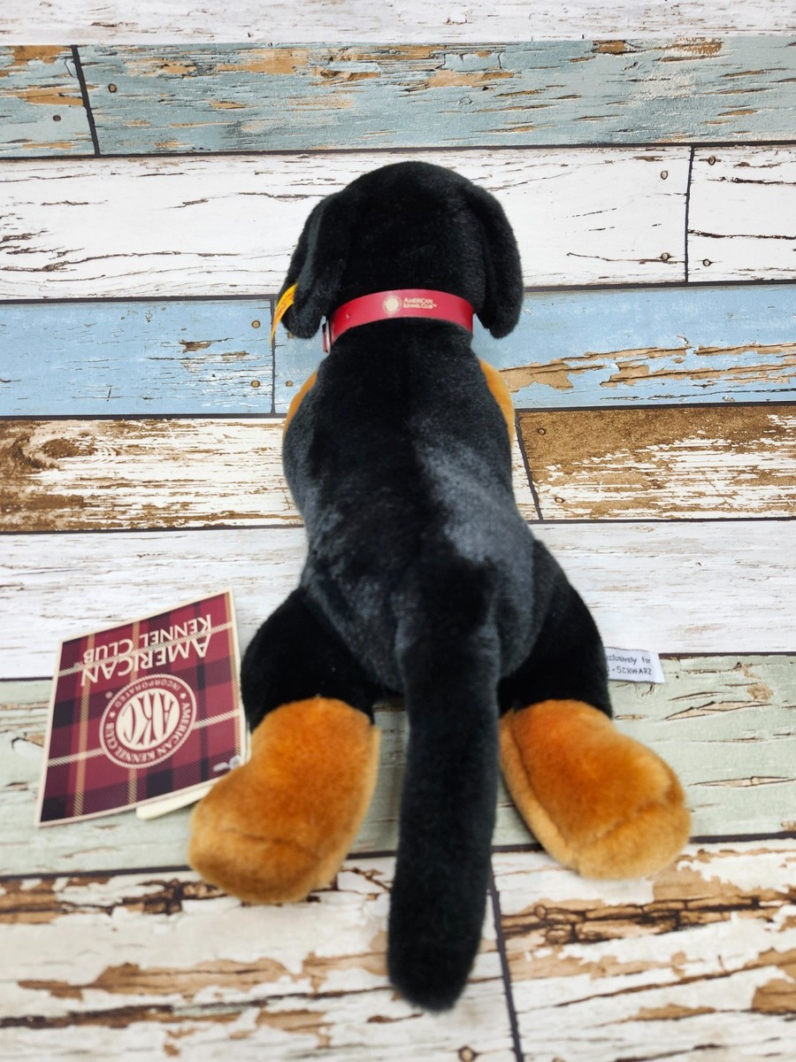 Steiff Dachshund Black American Kennel Club FAO Schwartz Plush