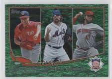 2013 Topps League Leaders Emerald Foil Gio Gonzalez RA Dickey Johnny Cueto 1h5
