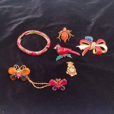 Joan Rivers Classic Collection Of Assorted Jewelry Used No Boxes Lot Of 6