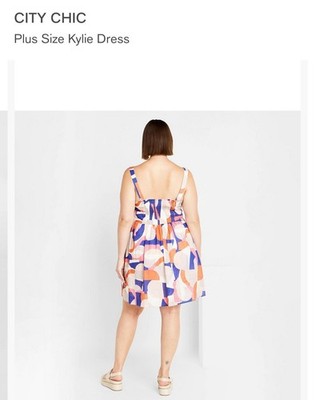 City Chic $109 Women's Kylie Dress, Size 18